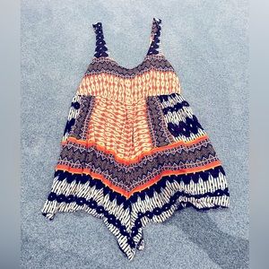 Romper pool cover-up size 6